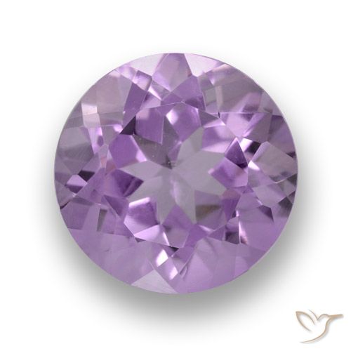 Violeta iris Amatista Gema - 2.4ct Faceta Redonda (ID: 460690)