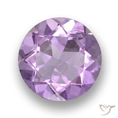 Iris Violet Аметист Камень - 2.4ct Круглая Фасетная Огранка (ID: 460693)
