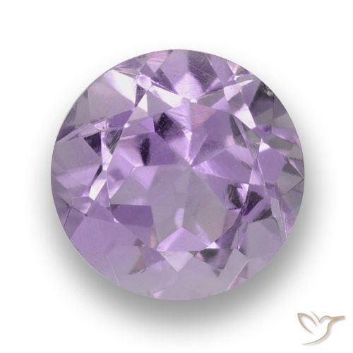 2.78ct Natural Medium-Light Violet Amethyst, Round, VVS-VS