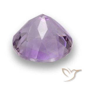 Amethyst Gemstone in 9 mm (calibrated) Size for Sale, Amethyst Stone in Medium-Light Violet Color