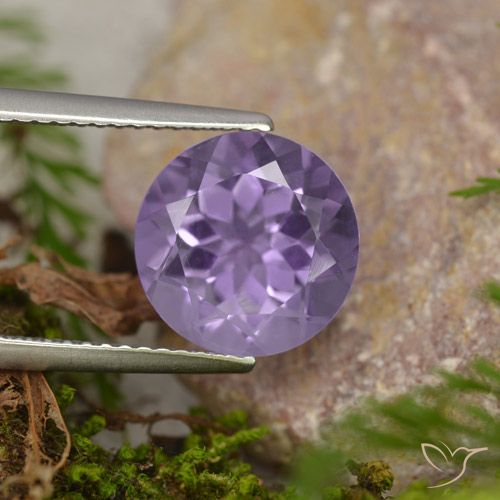3.46 ct Round Cut Amethyst, 10.1 mm From Brazil, Photo A