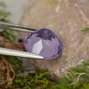 Amethyst Gemstone in 10 mm (calibrated) Size for Sale, Amethyst Stone in Medium Violet Color