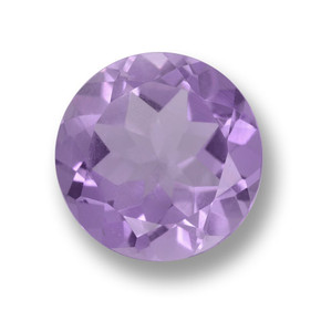 Medium Violet Amethyst Gem - 3.1ct Round Facet (ID: 460734)