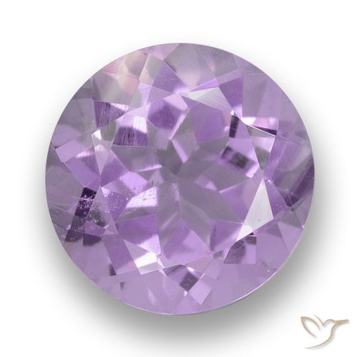 3.23ct Natural Iris Violet Amethyst, Round, VS