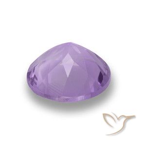 Amethyst Gemstone in 9 mm (calibrated) Size for Sale, Amethyst Stone in Medium Violet Pink Color