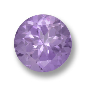 Deep Iris Violet Аметист Камень - 2.6ct Круглая Фасетная Огранка (ID: 461010)