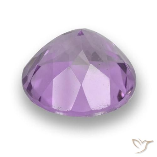 Amethyst Gemstone in 9 mm (calibrated) Size for Sale, Amethyst Stone in Pinkish Violet Color