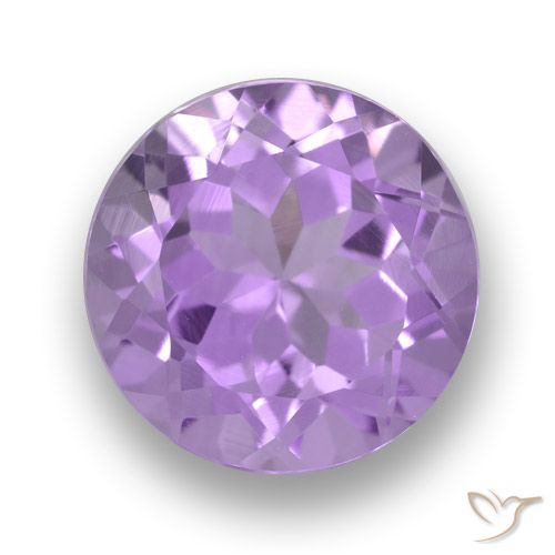 3.64 ct Round Cut Amethyst, 9.9 mm From Brazil, Photo A