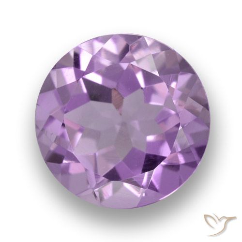 Iris Violet Amethyst Gem - 2.4ct Round Facet (ID: 461151)