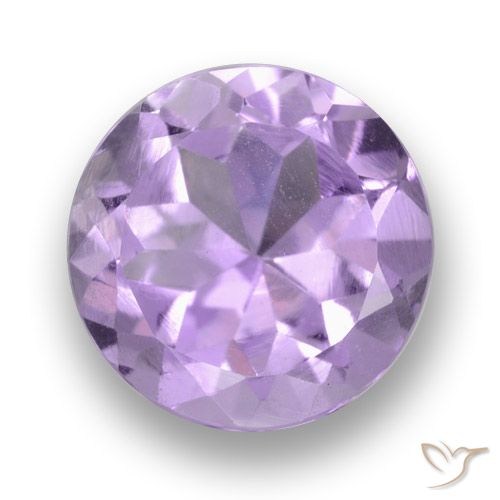 Violeta medio Amatista Gema - 2.9ct Faceta Redonda (ID: 461219)