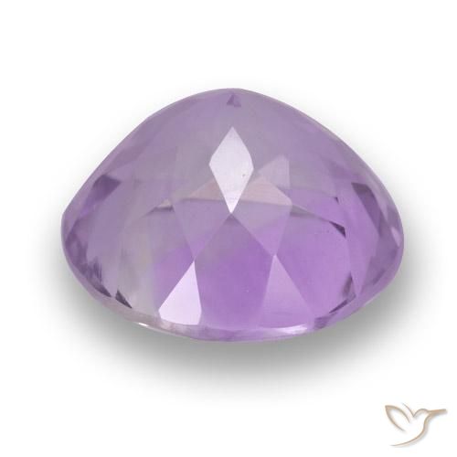 Amethyst Gemstone in 10 mm (calibrated) Size for Sale, Amethyst Stone in Medium Pink Violet Color
