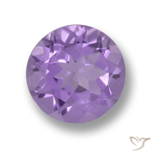 3.35ct Natural Medium Violet Amethyst, Round, VVS-VS, Photo A