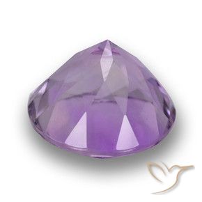Amethyst Gemstone in 11 mm (calibrated) Size for Sale, Amethyst Stone in Pinkish Violet Color
