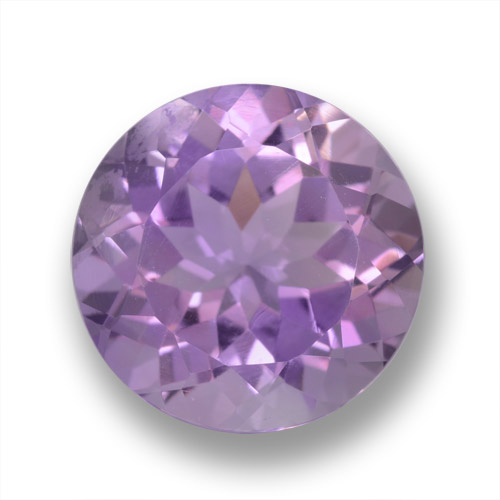 Iris Violet Ametista Gem - 5.4ct Sfaccettatura rotonda (ID: 462268)