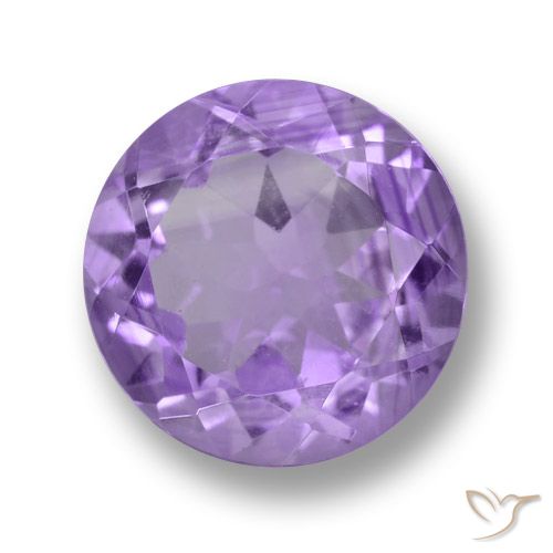 3.91ct Natural Deep Violet Hue Amethyst, Round, VS