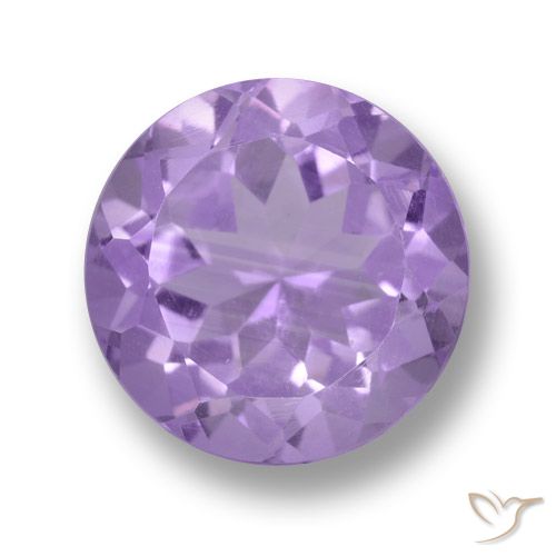 Medium Violet Amethyst Gem - 4.3ct Round Facet (ID: 462468)