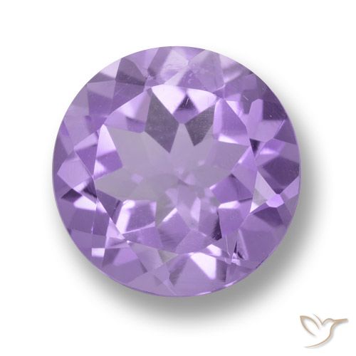 4.37ct Natural Medium Violet Amethyst, Round, VVS-VS