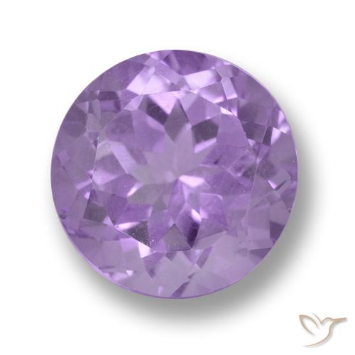 4.83 ct Round Cut Amethyst, 10.8 mm From Brazil, Photo A