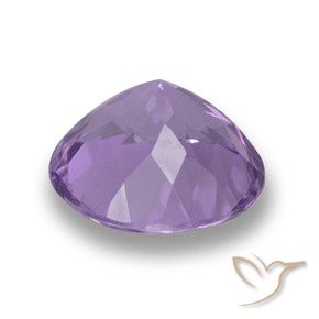 Amethyst Gemstone in 11 mm (calibrated) Size for Sale, Amethyst Stone in Medium Violet Color