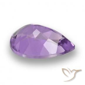 Amethyst Gemstone in 14 x 10 mm (calibrated) Size for Sale, Amethyst Stone in Deep Pinkish Violet Color
