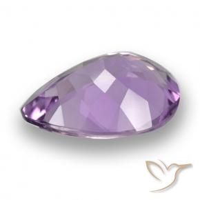 Amethyst Gemstone in 14 x 10 mm (calibrated) Size for Sale, Amethyst Stone in Medium Violet-Pink Color