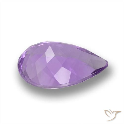 Amethyst Gemstone in 14 x 10 mm (calibrated) Size for Sale, Amethyst Stone in Medium Violet Color