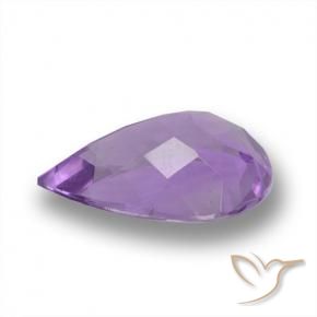 Amethyst Gemstone in 14 x 10 mm (calibrated) Size for Sale, Amethyst Stone in Deep Violet Color