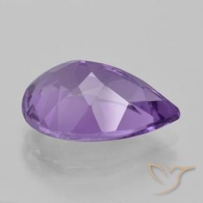Amethyst Gemstone in 14 x 10 mm (calibrated) Size for Sale, Amethyst Stone in Medium Violet Color