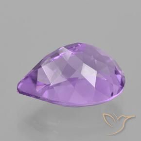Amethyst Gemstone in 14 x 10 mm (calibrated) Size for Sale, Amethyst Stone in Pinkish Violet Color