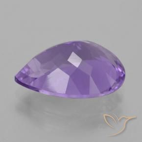 Amethyst Gemstone in 14 x 10 mm (calibrated) Size for Sale, Amethyst Stone in Medium Violet Color