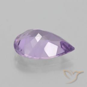 Amethyst Gemstone in 14 x 10 mm (calibrated) Size for Sale, Amethyst Stone in Medium Violet Pink Color