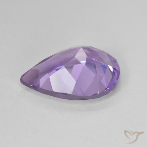 Amethyst Gemstone in 14 x 10 mm (calibrated) Size for Sale, Amethyst Stone in Medium Violet Color