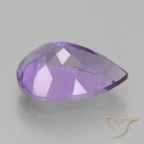Amethyst Gemstone in 14 x 10 mm (calibrated) Size for Sale, Amethyst Stone in Deep Purplish Violet Color