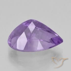 Amethyst Gemstone in 14 x 10 mm (calibrated) Size for Sale, Amethyst Stone in Medium Violet Color