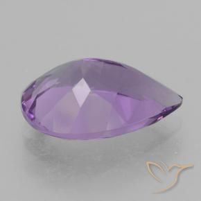 Amethyst Gemstone in 14 x 10 mm (calibrated) Size for Sale, Amethyst Stone in Medium Violet Color