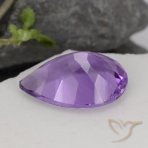 Amethyst Gemstone in 14 x 10 mm (calibrated) Size for Sale, Amethyst Stone in Medium Violet Color