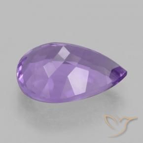 Amethyst Gemstone in 14 x 10 mm (calibrated) Size for Sale, Amethyst Stone in Medium Violet Color