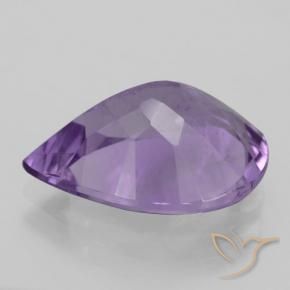 Amethyst Gemstone in 14 x 10 mm (calibrated) Size for Sale, Amethyst Stone in Eggplant Violet Color