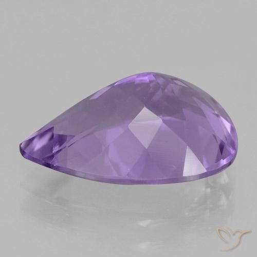 Amethyst Gemstone in 14 x 10 mm (calibrated) Size for Sale, Amethyst Stone in Deep Violet Color