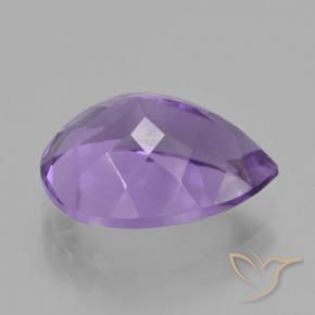 Amethyst Gemstone in 14 x 10 mm (calibrated) Size for Sale, Amethyst Stone in Medium-Light Violet Color