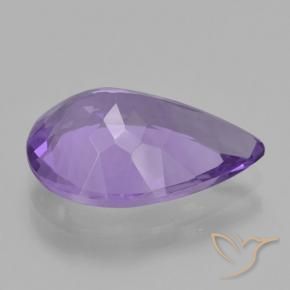 Amethyst Gemstone in 15 x 10 mm (calibrated) Size for Sale, Amethyst Stone in Medium Violet Color