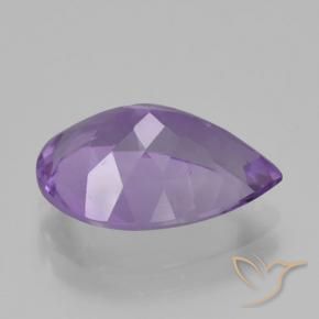 Amethyst Gemstone in 14 x 10 mm (calibrated) Size for Sale, Amethyst Stone in Deep Violet Color