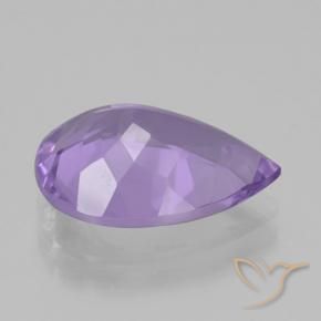 Amethyst Gemstone in 14 x 10 mm (calibrated) Size for Sale, Amethyst Stone in Medium Violet Color