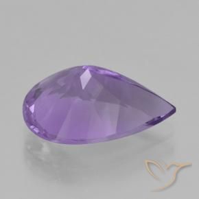 Amethyst Gemstone in 14 x 10 mm (calibrated) Size for Sale, Amethyst Stone in Medium Violet Color