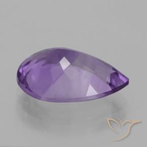 Amethyst Gemstone in 15 x 10 mm (calibrated) Size for Sale, Amethyst Stone in Deep Violet Color