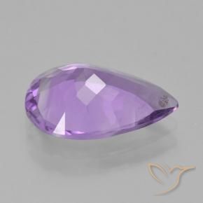 Amethyst Gemstone in 14 x 10 mm (calibrated) Size for Sale, Amethyst Stone in Medium Violet Color