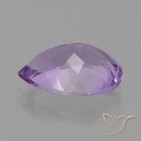 Amethyst Gemstone in 13.5 x 9.8 mm Size for Sale, Amethyst Stone in Medium Violet Color