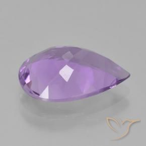 Amethyst Gemstone in 14 x 10 mm (calibrated) Size for Sale, Amethyst Stone in Medium Violet Color