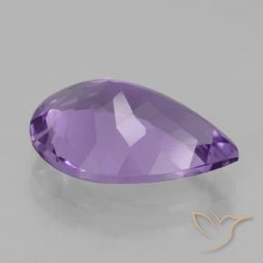 Amethyst Gemstone in 14 x 10 mm (calibrated) Size for Sale, Amethyst Stone in Medium Violet Color