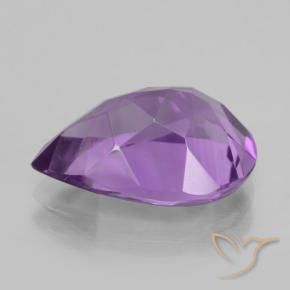Amethyst Gemstone in 14 x 10 mm (calibrated) Size for Sale, Amethyst Stone in Pinkish Violet Color